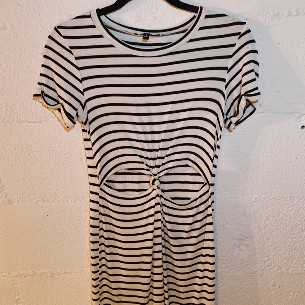 Kendall and Kylie Pacsun Striped Knot Dress
